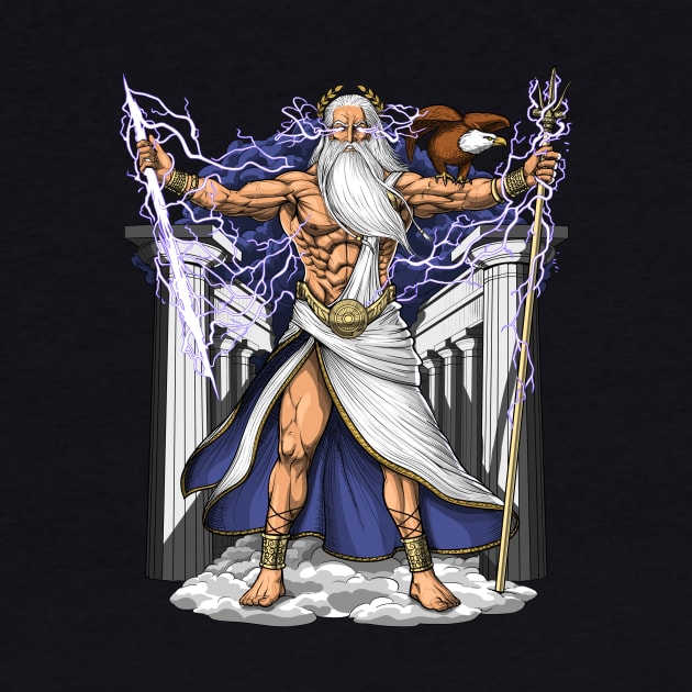Greek God Zeus by underheaven